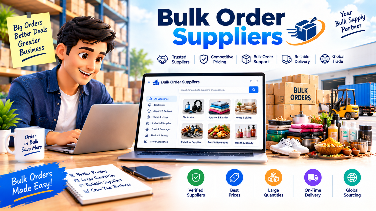 Bulk Order Suppliers | Find Bulk Product Suppliers